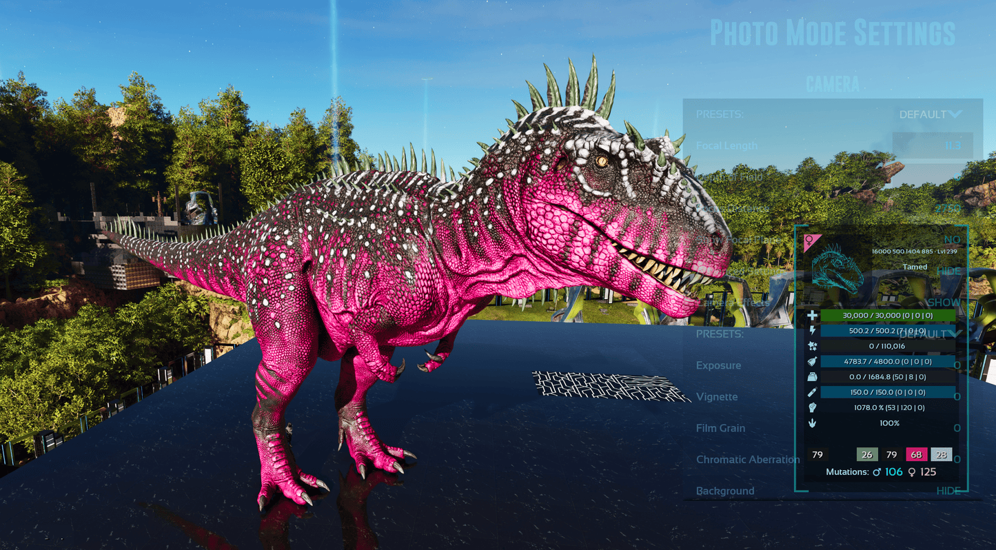 Carcharodontosaurus / Carcharo 1078dmg imprint