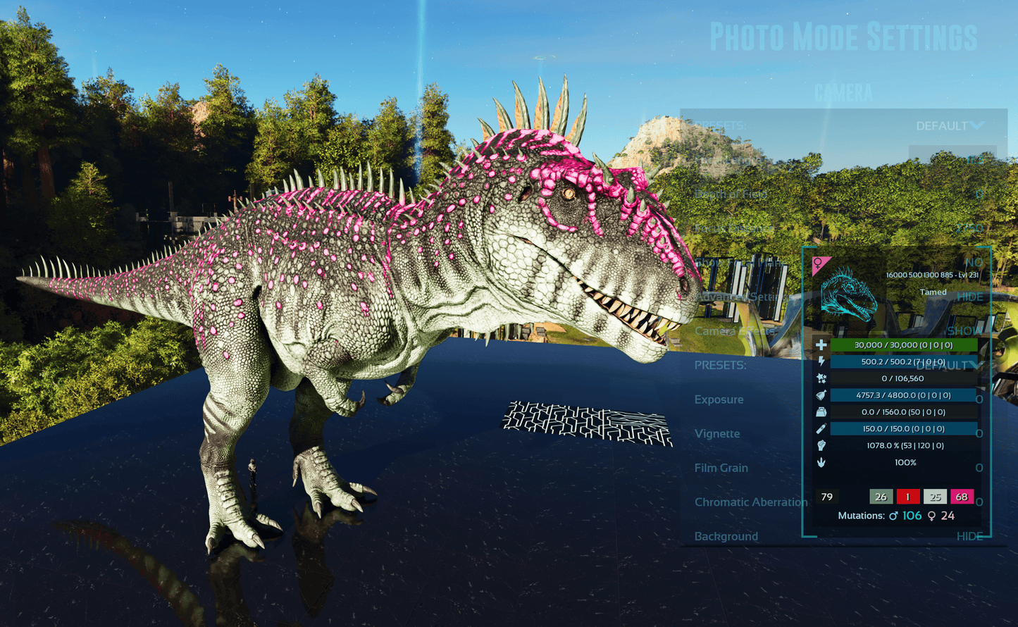 Carcharodontosaurus / Carcharo 1078dmg imprint