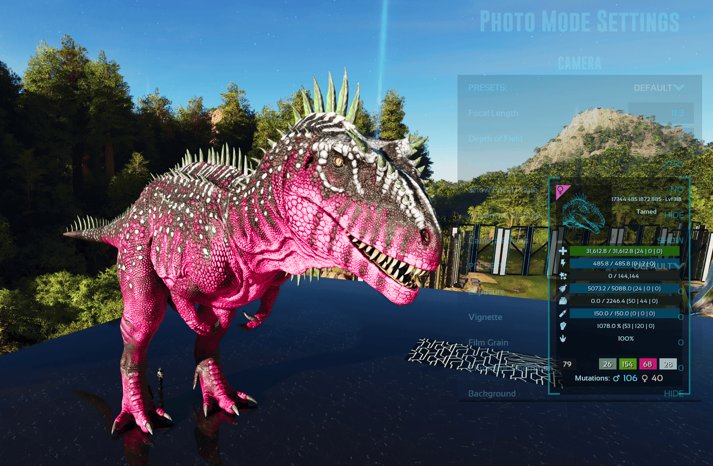 Carcharodontosaurus / Carcharo 1078dmg imprint