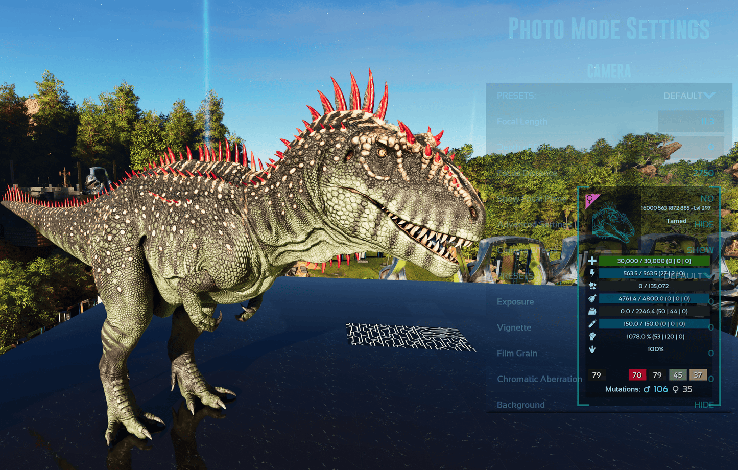 Carcharodontosaurus / Carcharo 1078dmg imprint