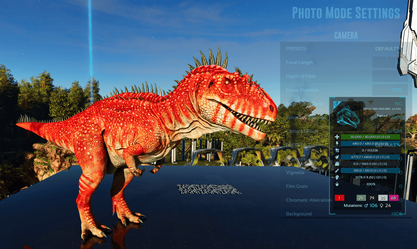 Carcharodontosaurus / Carcharo 1078dmg imprint