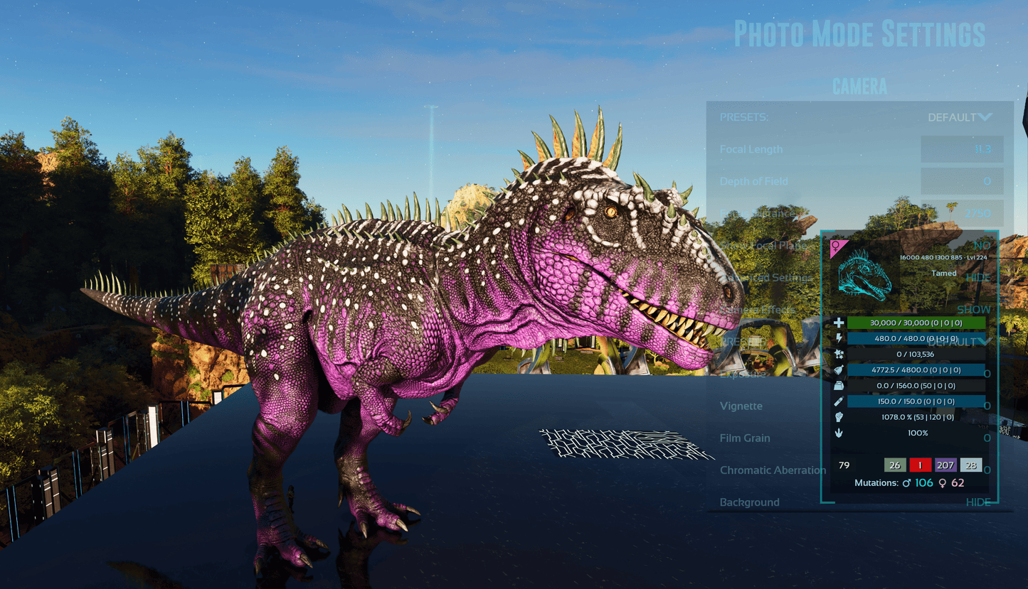 Carcharodontosaurus / Carcharo 1078dmg imprint