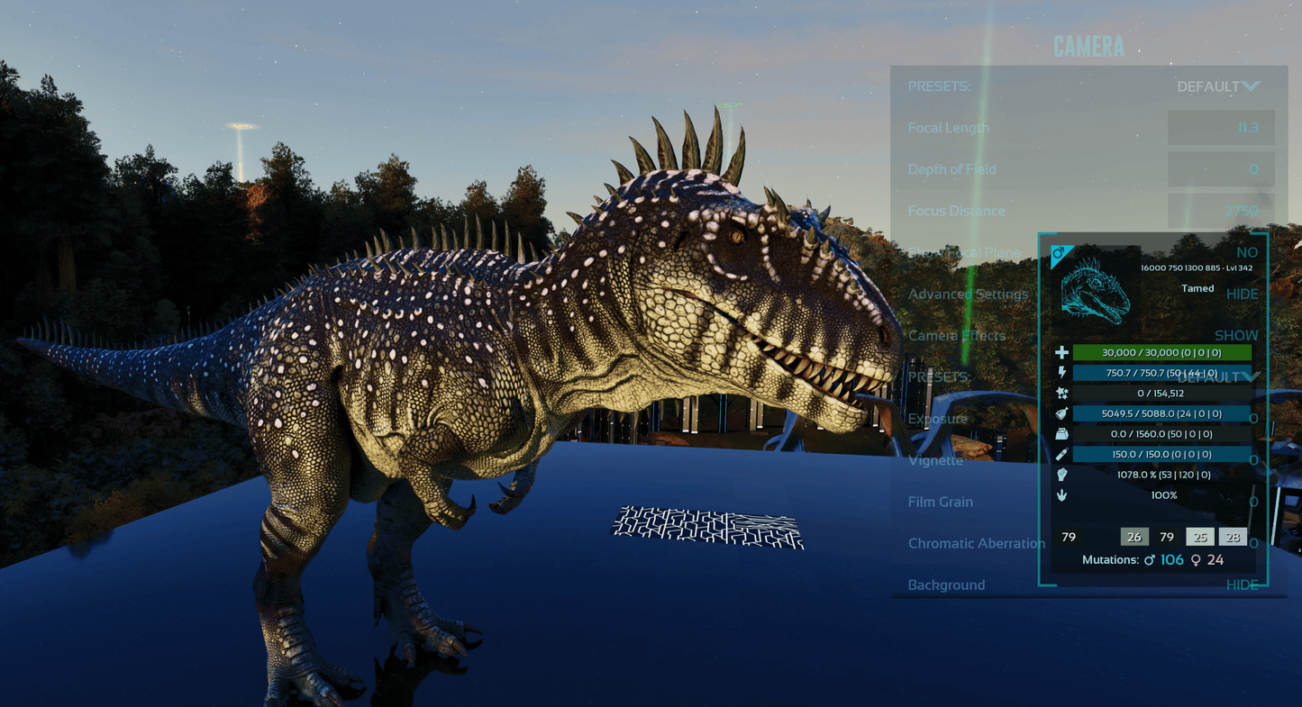 Carcharodontosaurus / Carcharo 1078dmg imprint