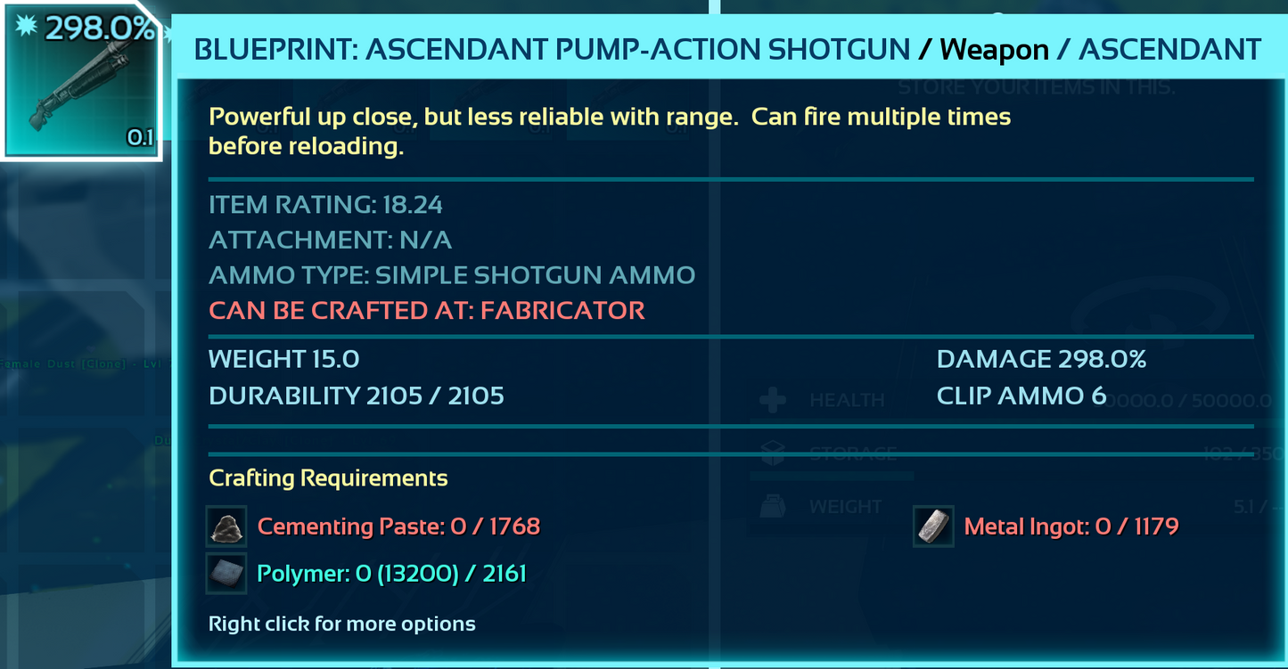 Blueprint: Pump-Action Shotgun