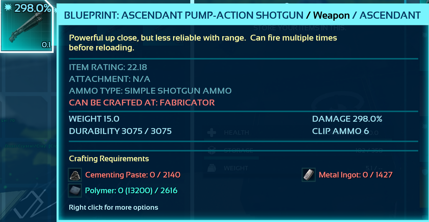 Blueprint: Pump-Action Shotgun