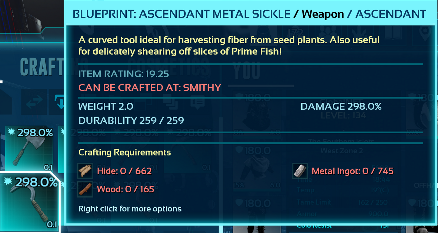 Metal Sickle Blueprints