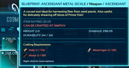 Metal Sickle Blueprints