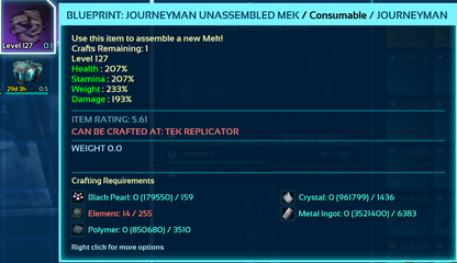 Mek Blueprint