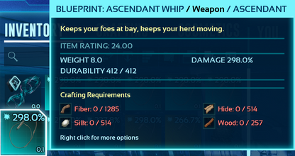 Whip Blueprint Bp's