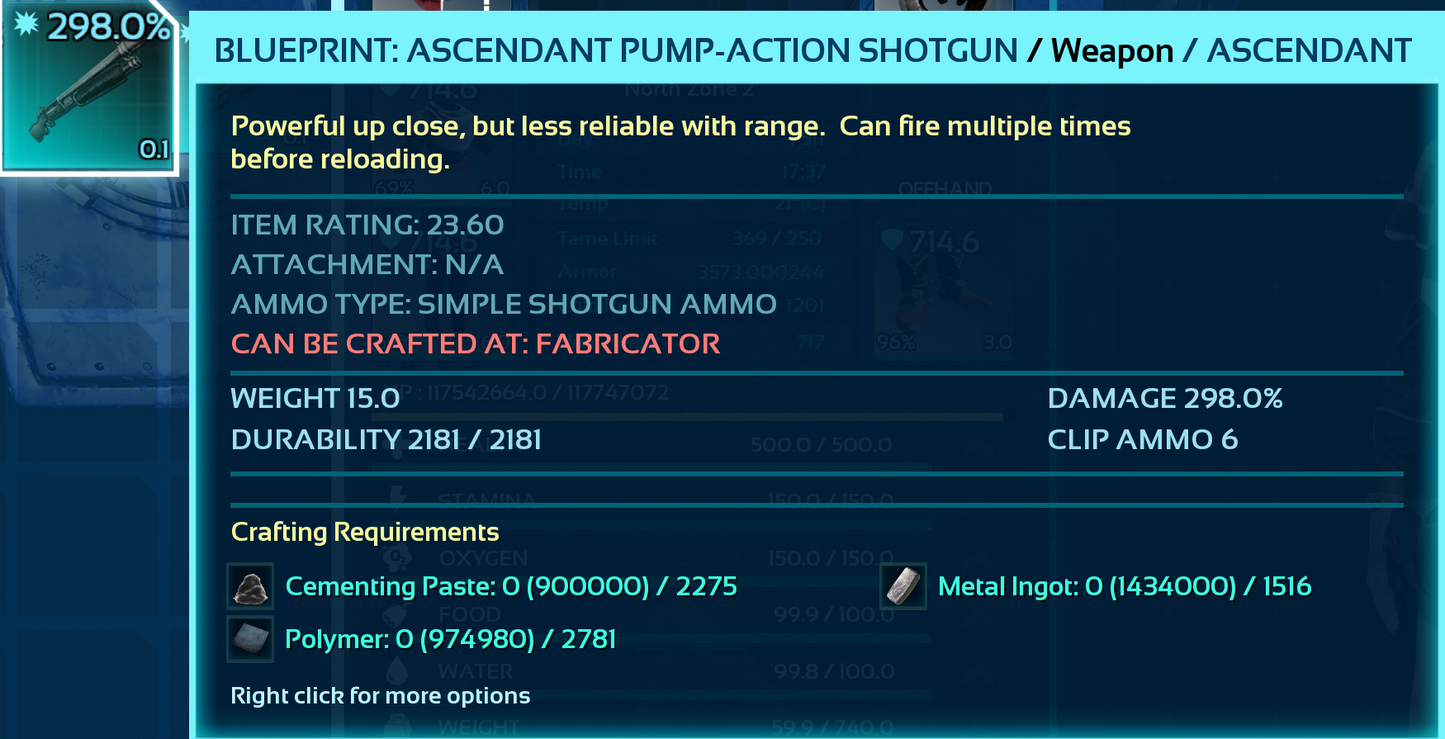 Blueprint: Pump-Action Shotgun
