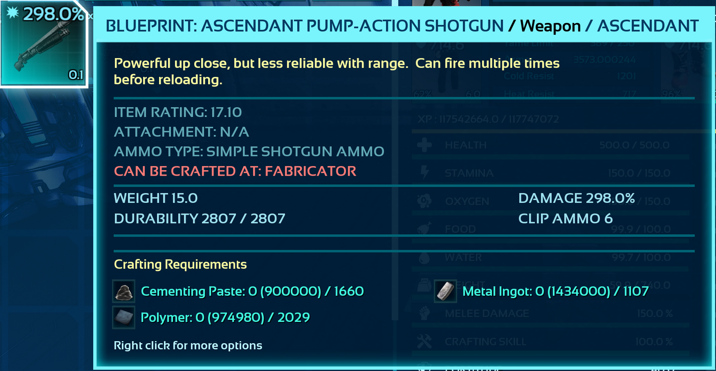Blueprint: Pump-Action Shotgun