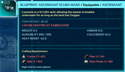 Scuba Blueprint