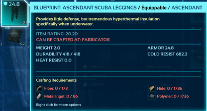 Scuba Blueprint