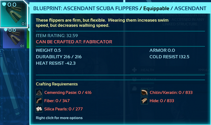 Scuba Blueprint