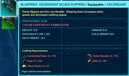 Scuba Blueprint