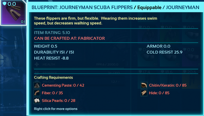Scuba Blueprint