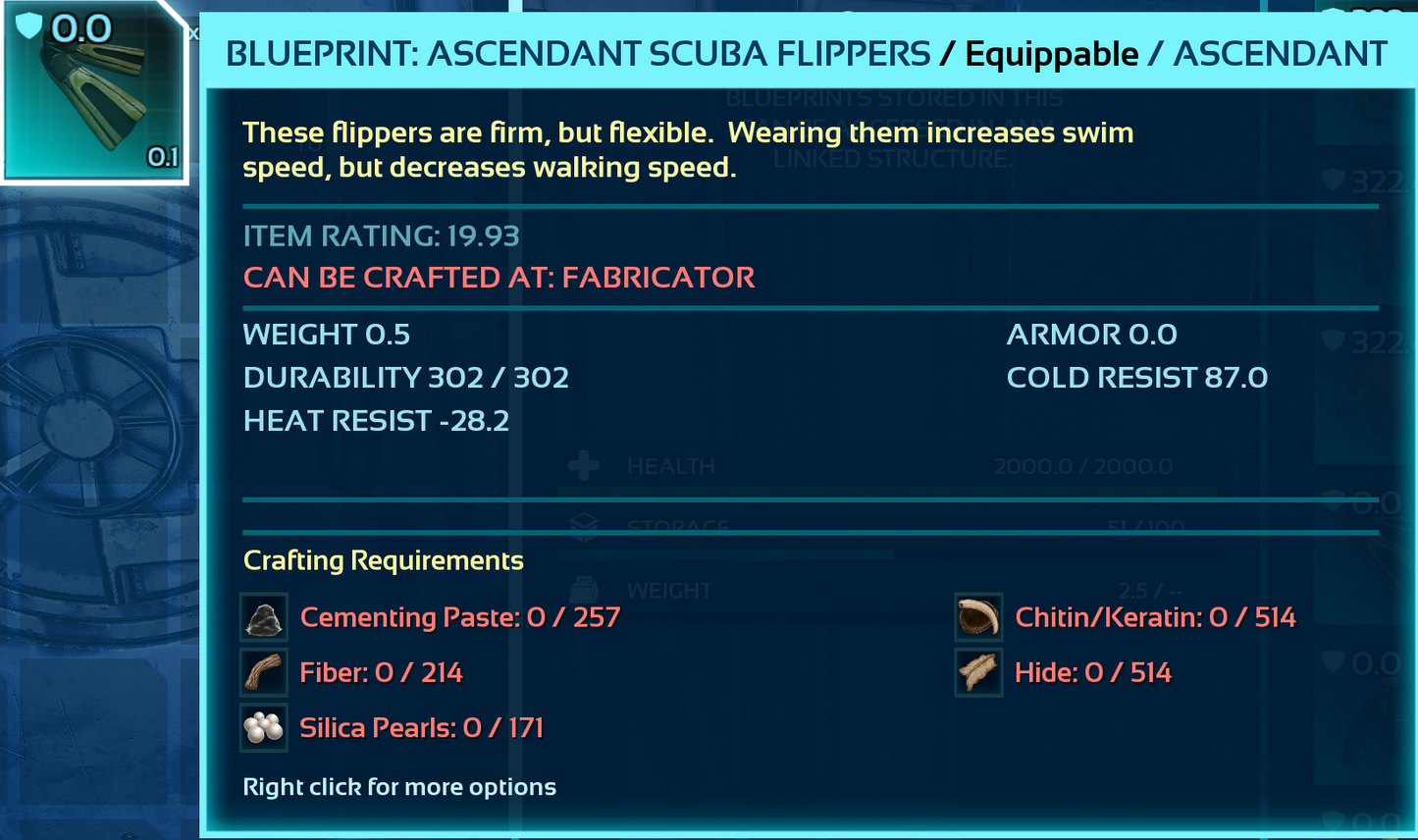 Scuba Blueprint