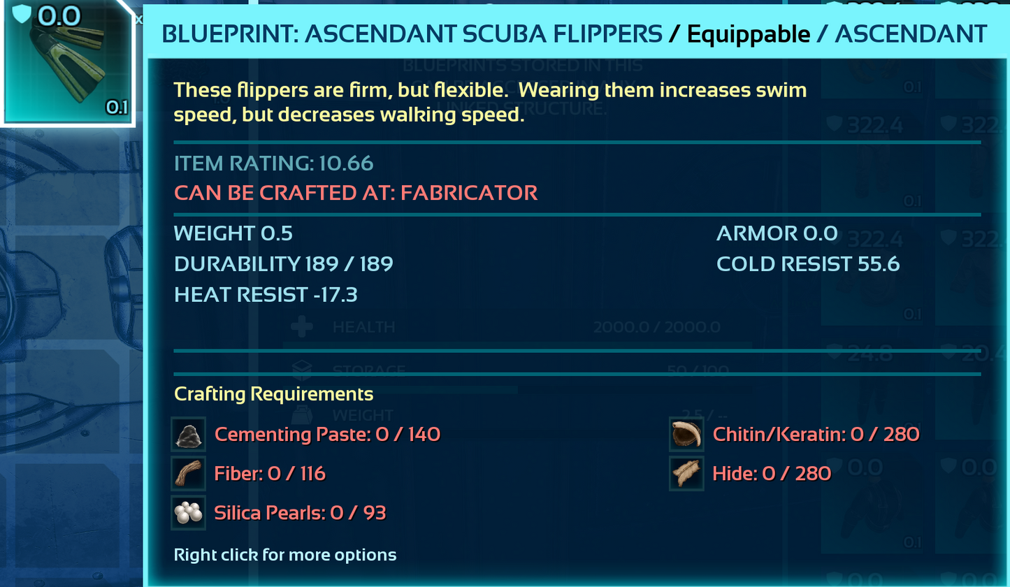 Scuba Blueprint