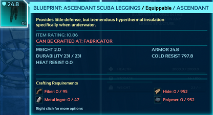 Scuba Blueprint
