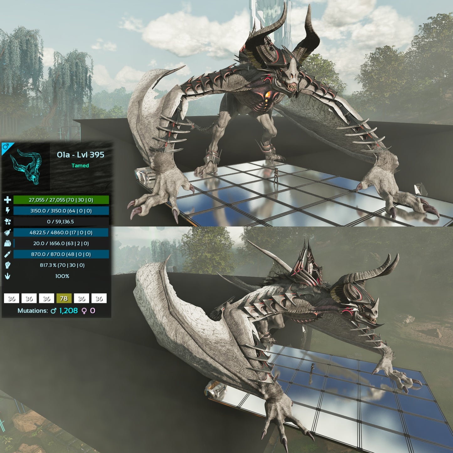 Gigadesmodus Adults best Stats include