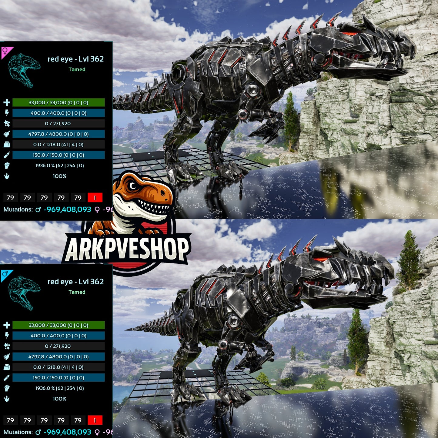 Tek Giganotosaurus 1936melee (Imprinted)